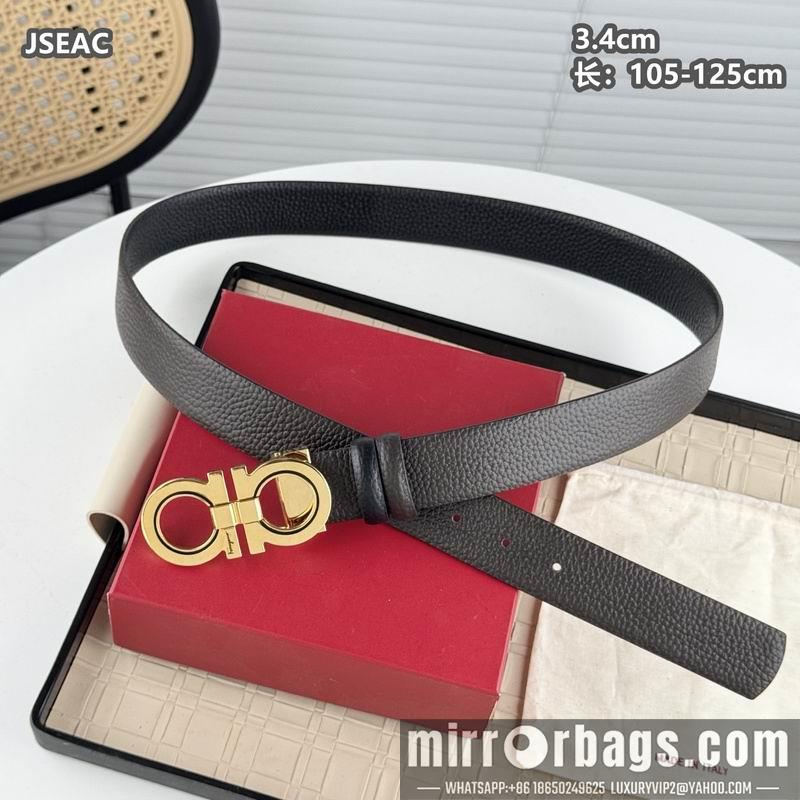 Ferragamo belt 34mmX105-125cm 8L16
