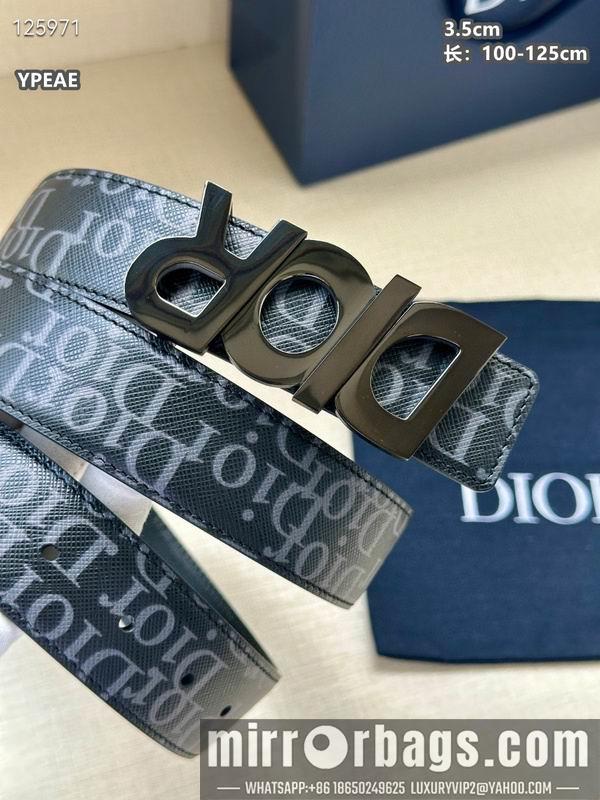 Dior belt 35mmX100-125cm 8L29