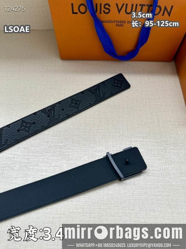 LV belt 35mmX95-125cm 8L08