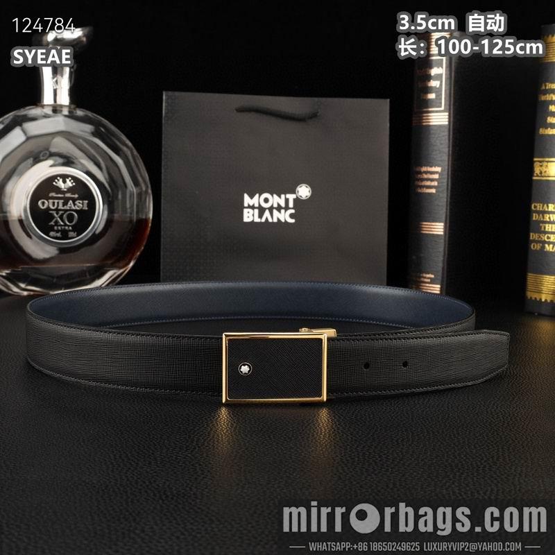 Montlanc belt 35mmX100-125cm 8L30
