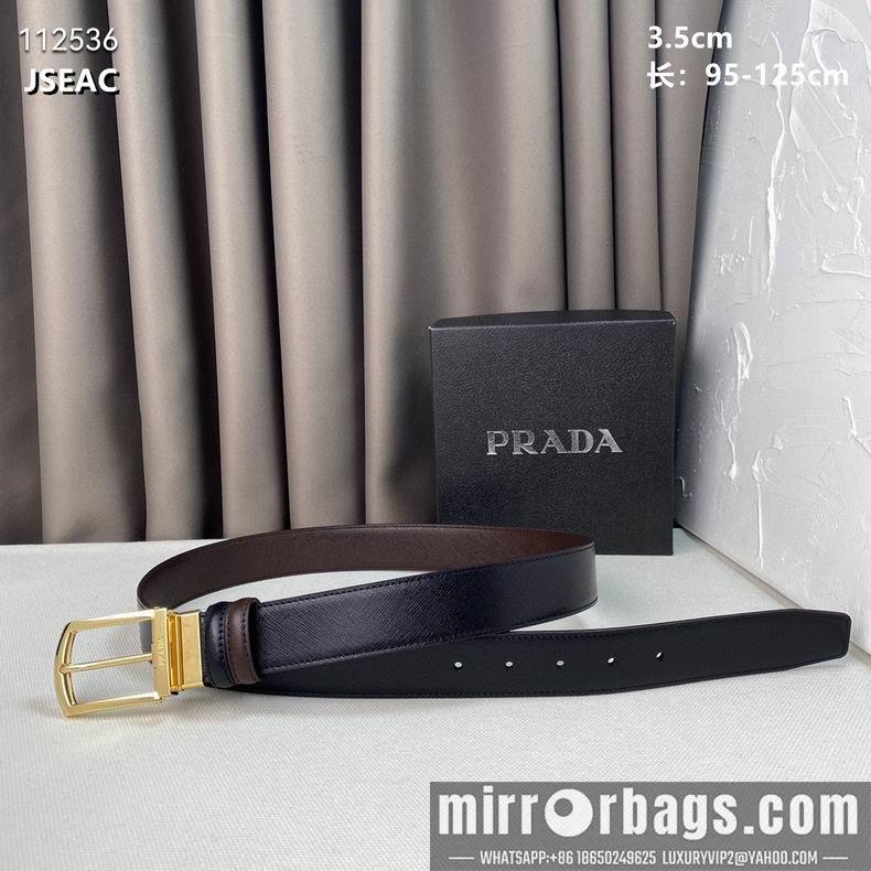 Prada belt 35mmX95-125CM 8L14