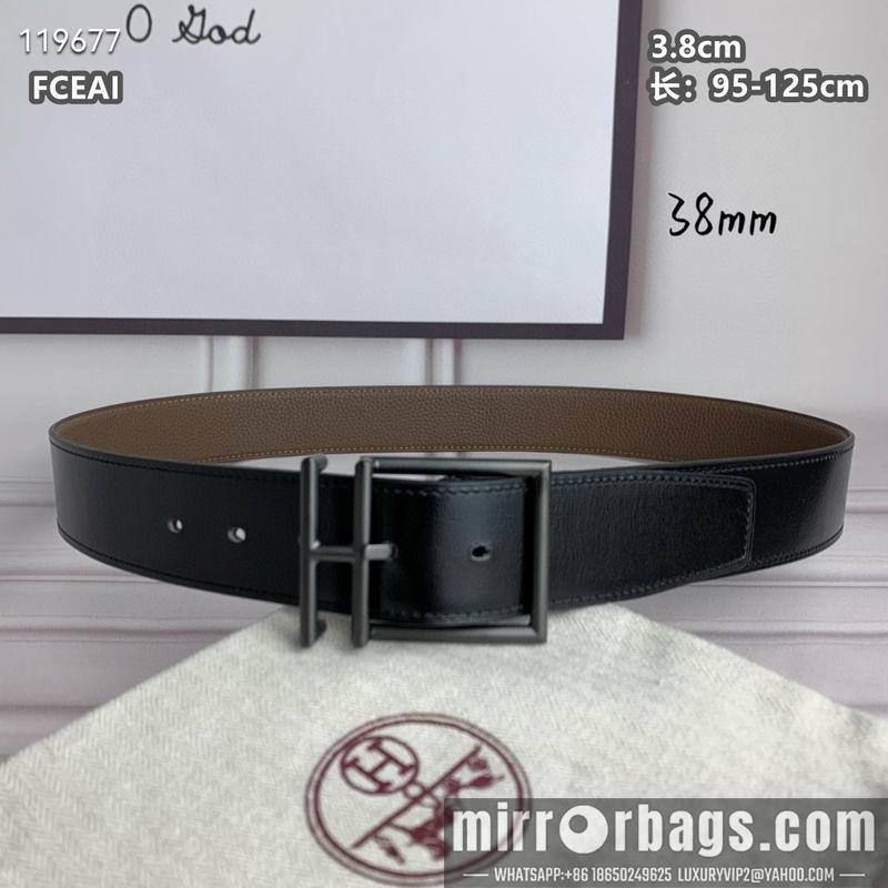 Hermes belt 38mmX95-125cm 8L040802