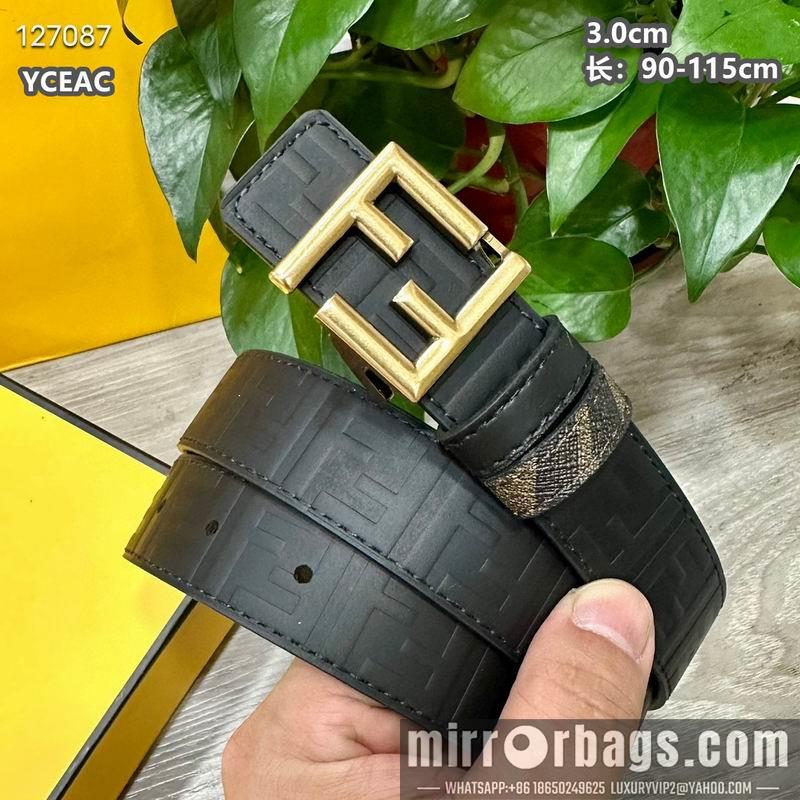Fendi belt 30mmX90-115cm 8L24