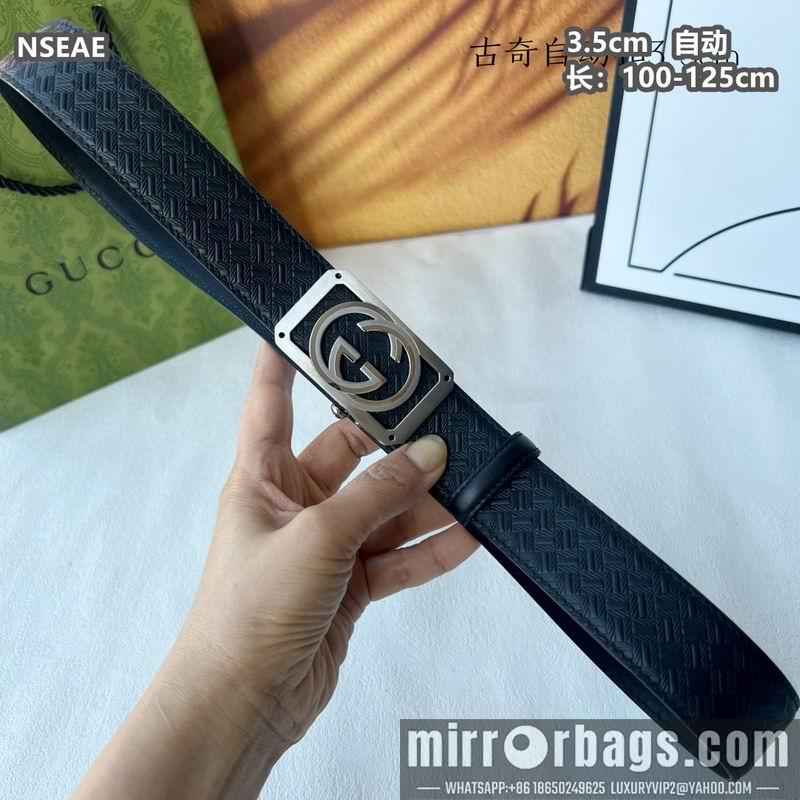 Gucci belt 35mmX100-125cm 8L92