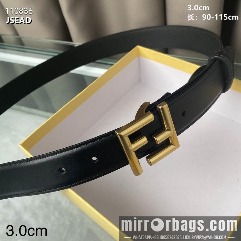 Fendi Belt 30mmX90-115cm 8L01