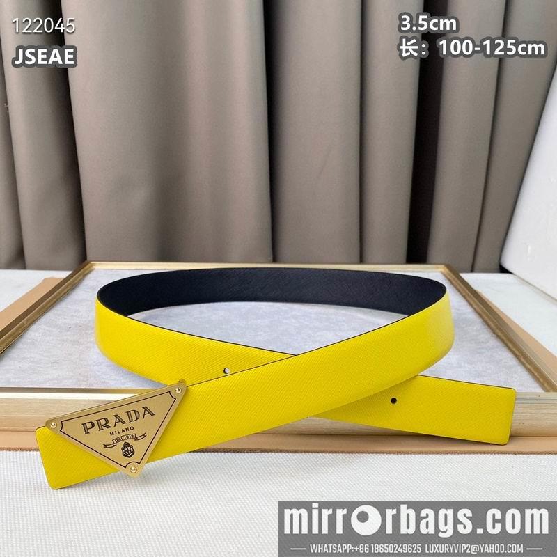 Prada belt 35mmX100-125cm 8L43