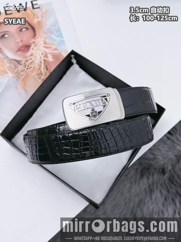 Prada belt 自动带 35mmX100-125cm 8L072004