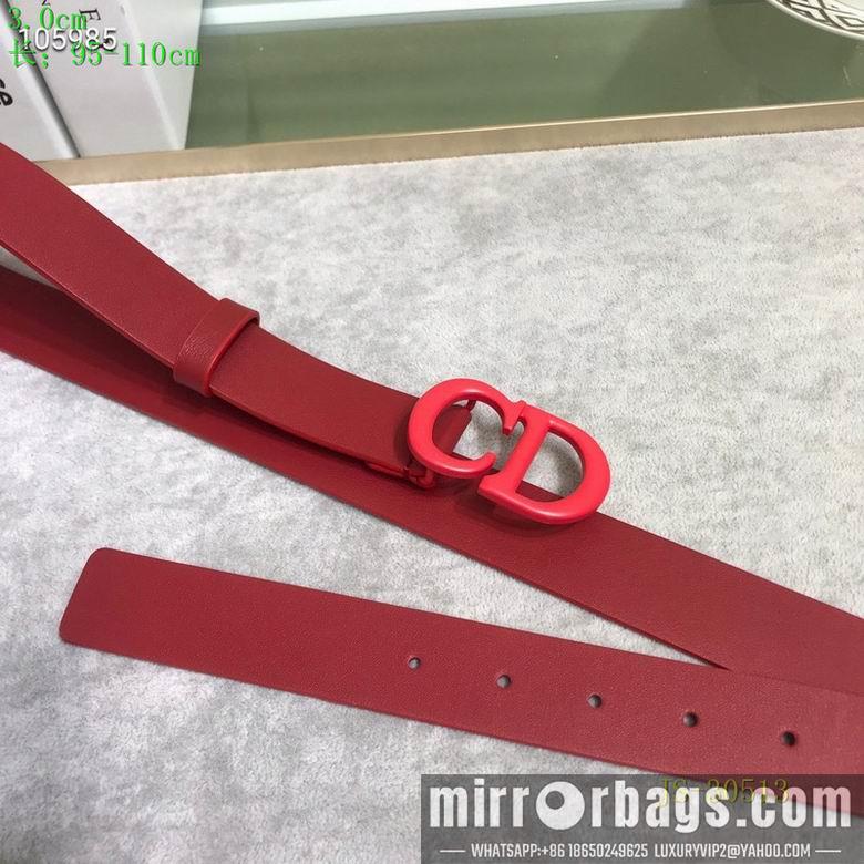 Dior Belt 30mm 95-110cm 8L02