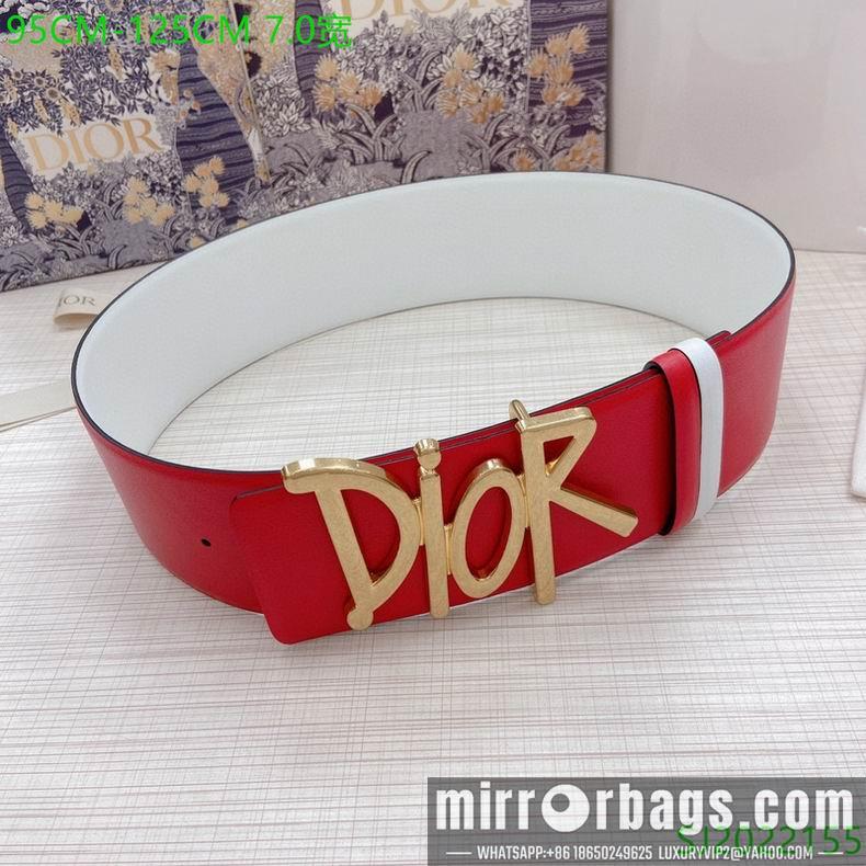 Dior Belt 70mmX95-125cm 7d09