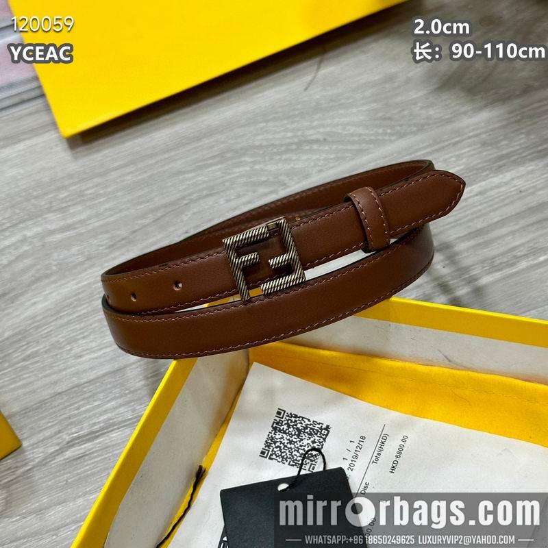 Fendi belt 20mmX90-110cm 8L12