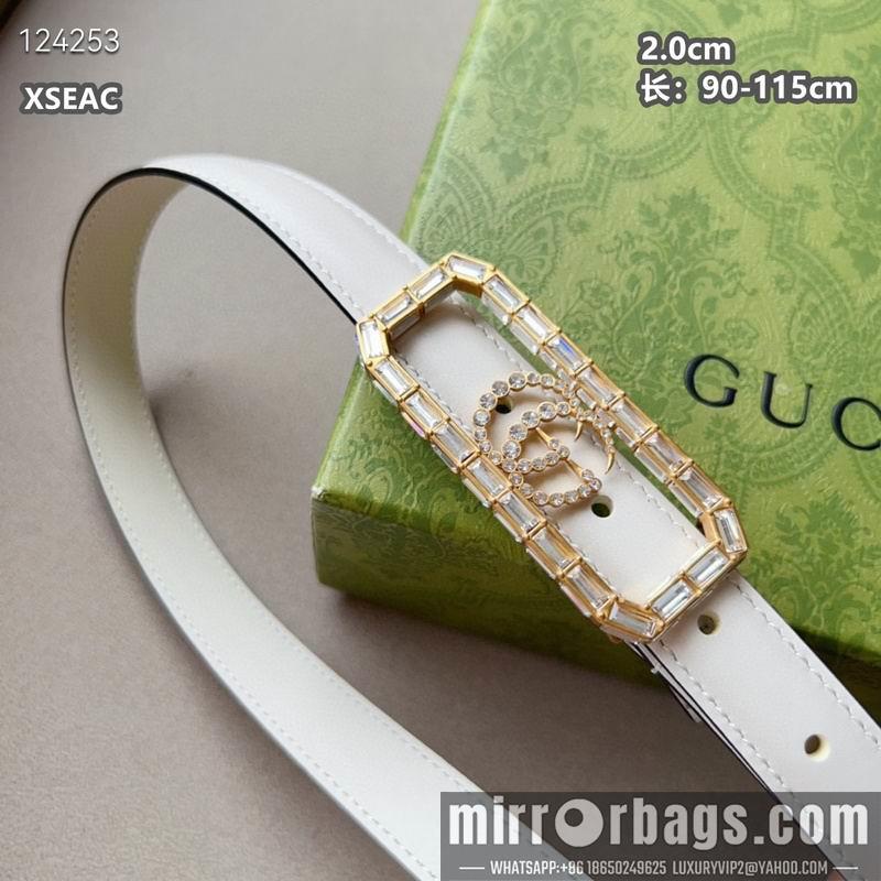 Gucci belt 20mmX90-115cm 8L17