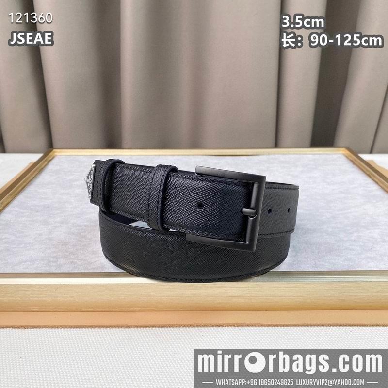 Prada belt 35mmX90-125cm 8L32