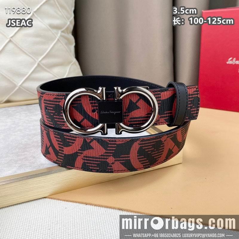 Ferragamo belt 35mmX100-125cm 8L072010