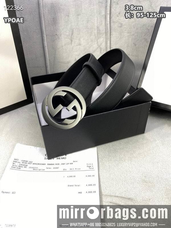 Gucci belt 38mmX95-125cm 8L22