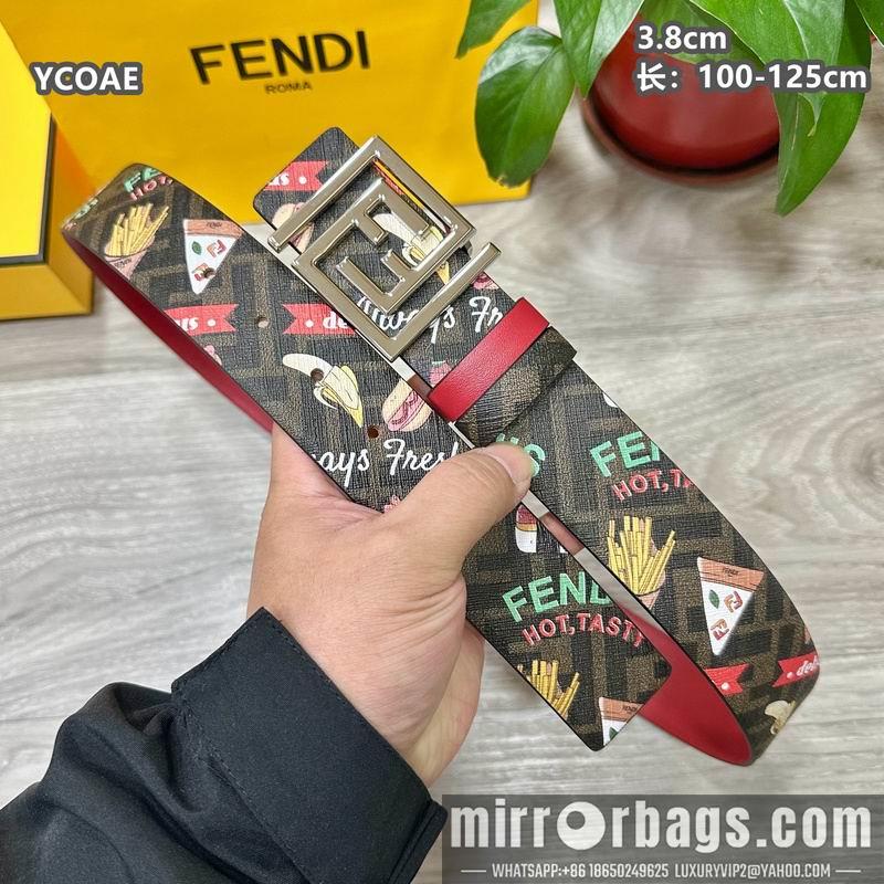 Fendi belt 38mmX100-125cm 8L33