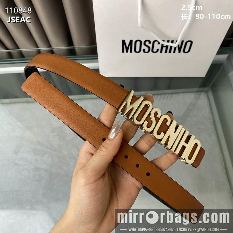 Moschino Belt 25mmX90-110cm 8L02