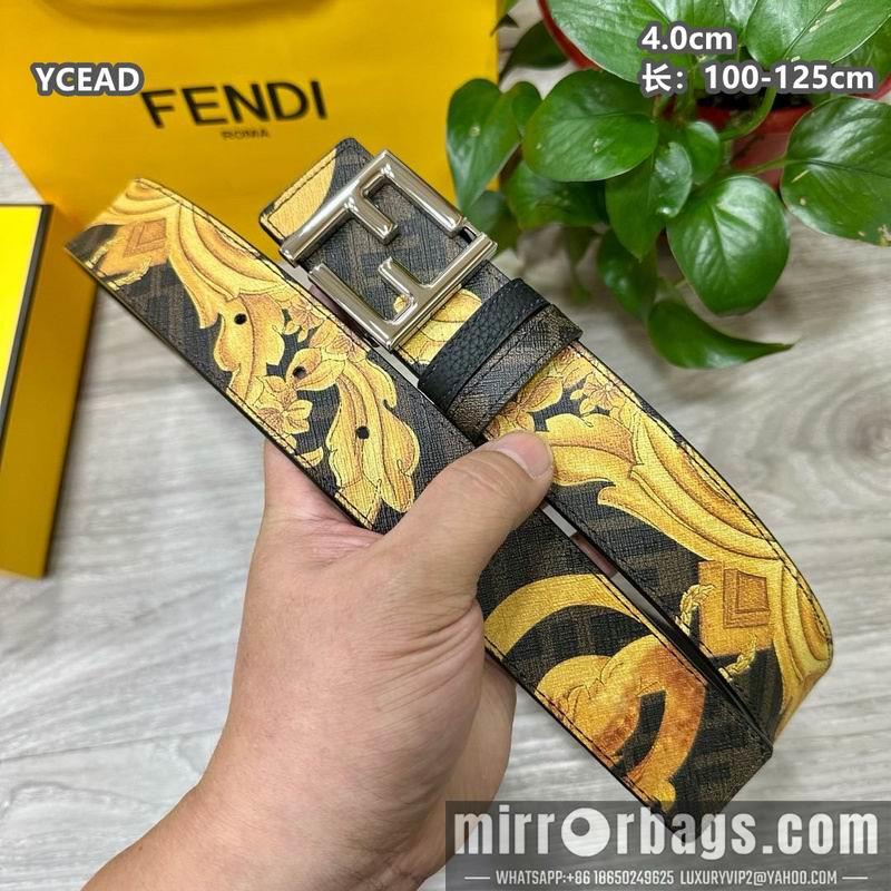 Fendi belt 40mmX100-125cm 8L147