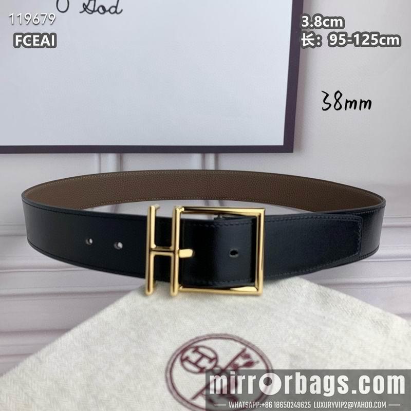 Hermes belt 38mmX95-125cm 8L040802