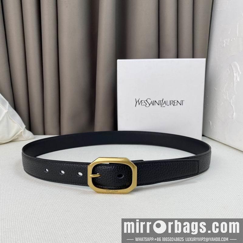 YSL belt 30mmX90-115cm 7D01