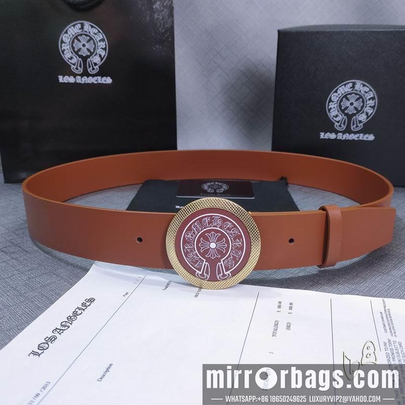 Chrome Hearts belt 38mmX80-125cm lb082001