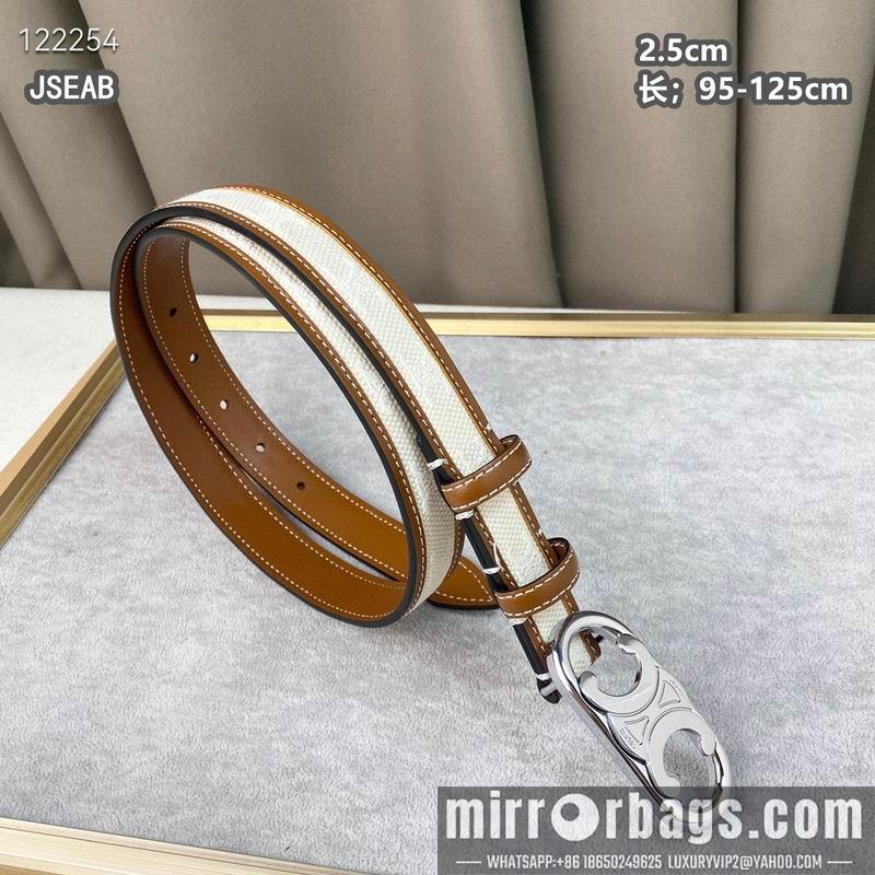 Celine belt 25mmX95-125cm 8L25