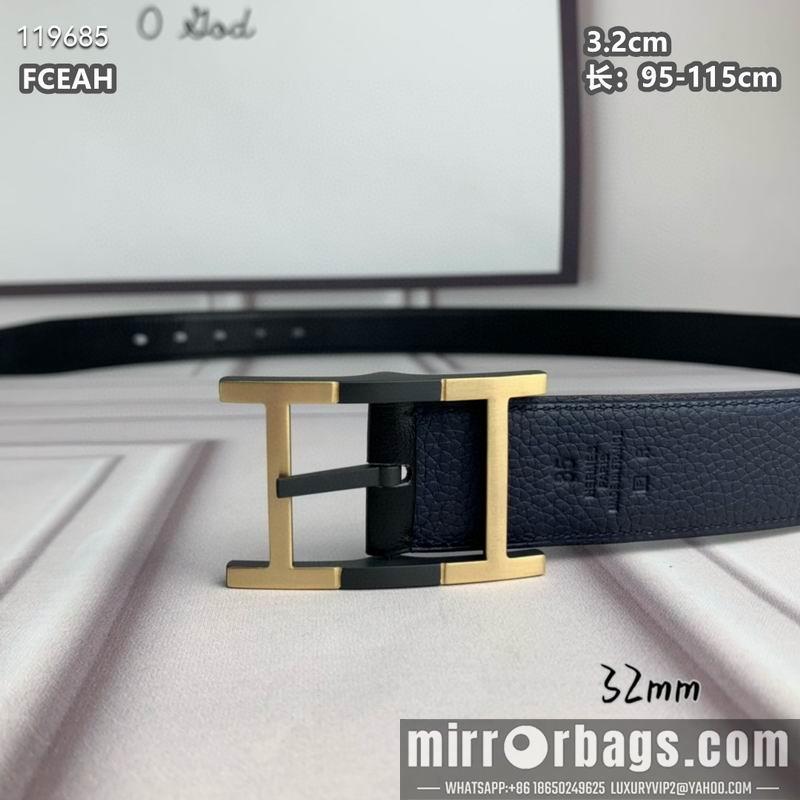 Hermes belt 32mmX95-125cm 8L040803