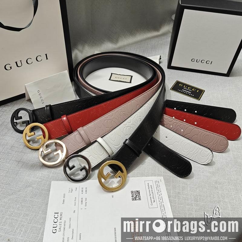 Gucci belt 38mmX90-125cm l091501