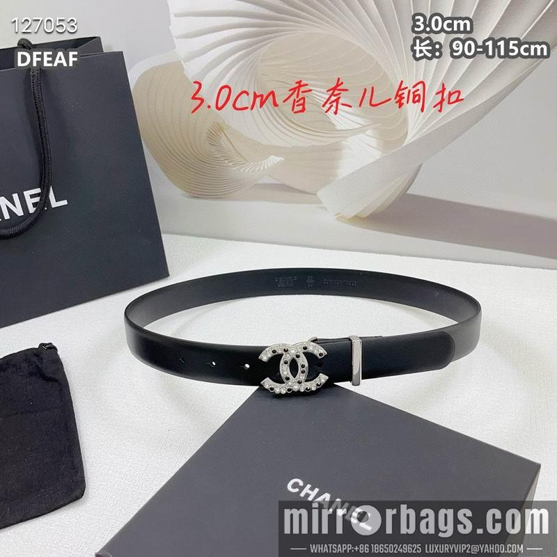 Chanel belt 30mmX90-115cm 8L32