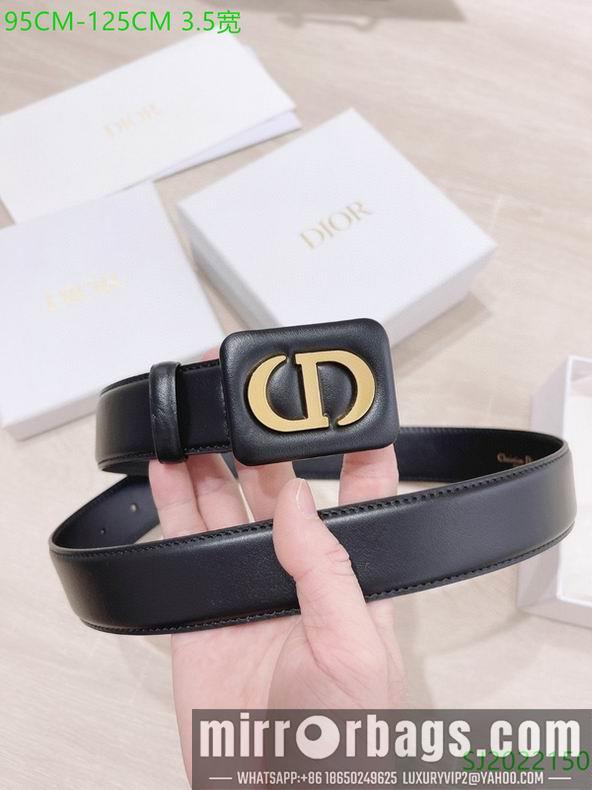 Dior belt 35mmX95-125cm 7D07