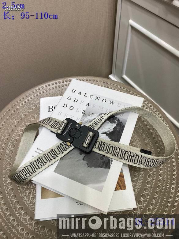 Dior Belt 25mmX95-110cm 8L02