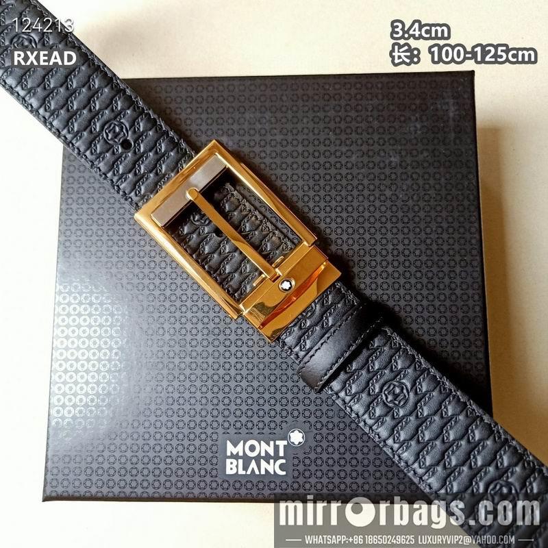 Montblanc belt 34mmX100-125cm 8L06
