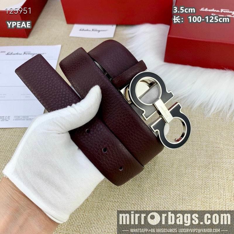 Ferragamo belt 35mmX100-125cm 8L20