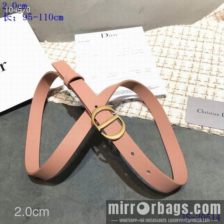 Dior Belt 20mmX95-110cm 8L11