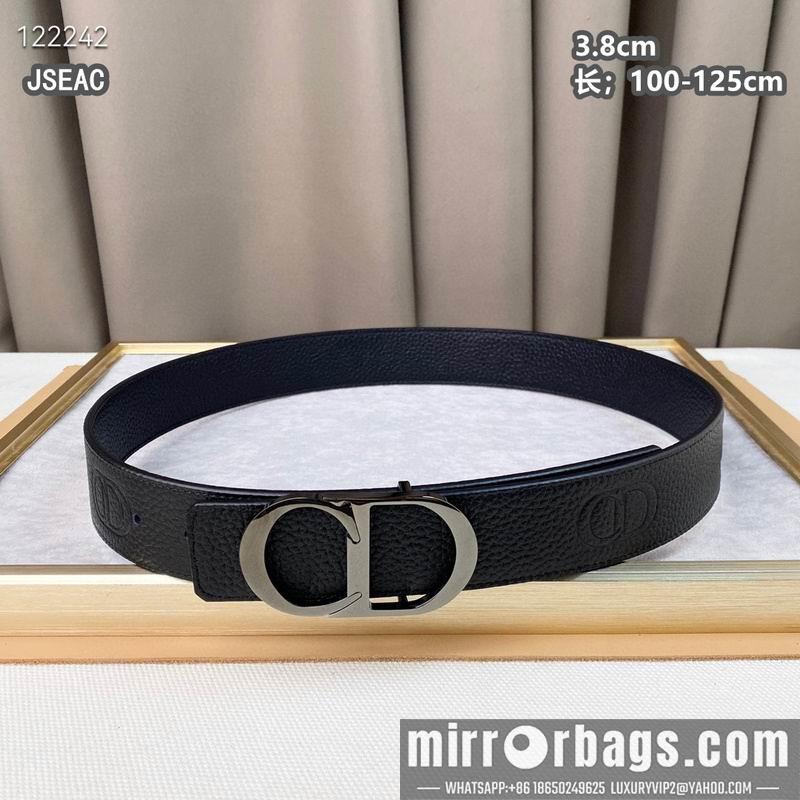 Dior belt 38mmX100-125cm 8L07