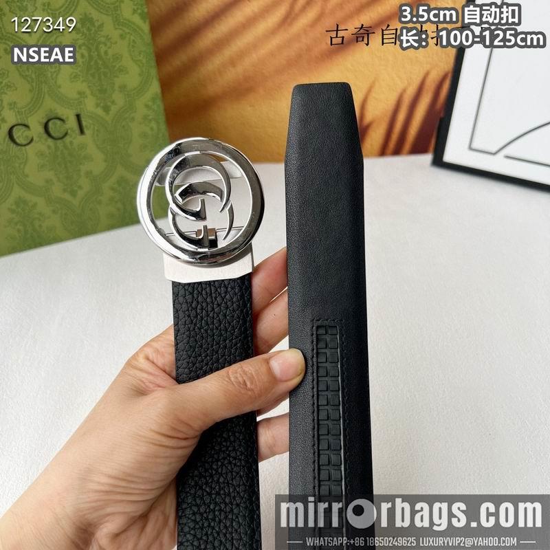 Gucci belt 35mmX100-125cm 8L78