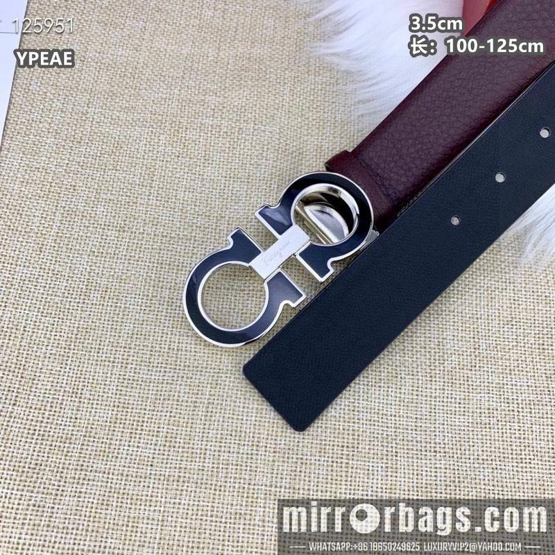 Ferragamo belt 35mmX100-125cm 8L20