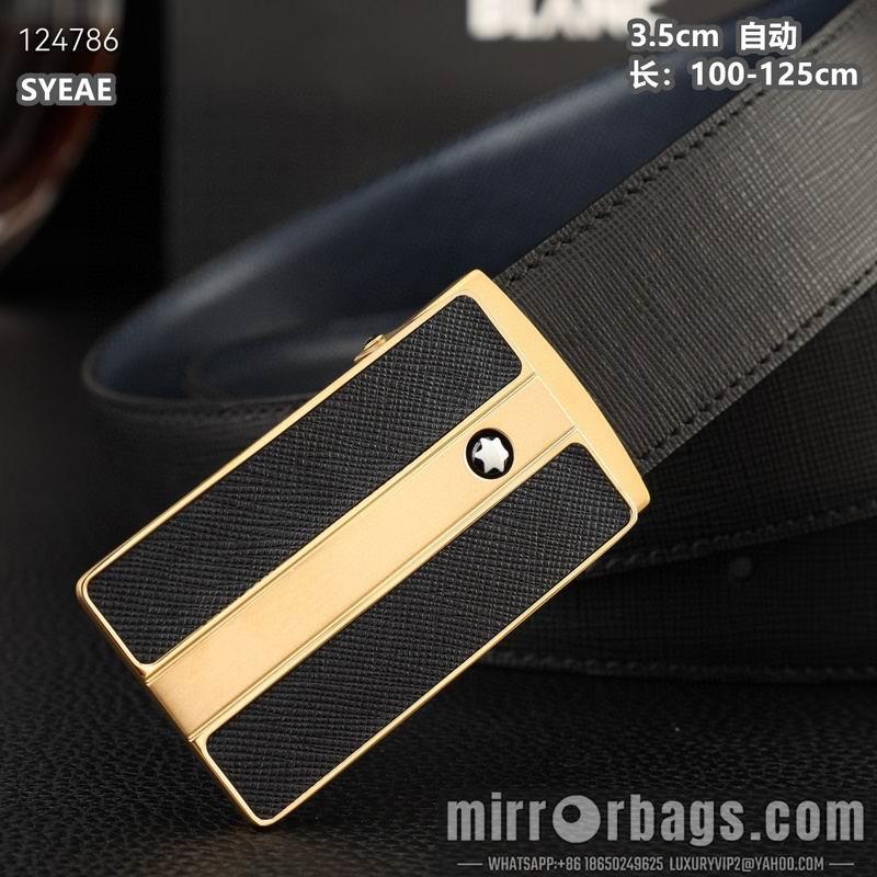 Montlanc belt 35mmX100-125cm 8L28