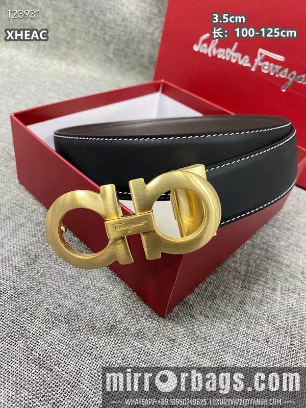 Ferragamo belt 35mmX100-125cm 8L43