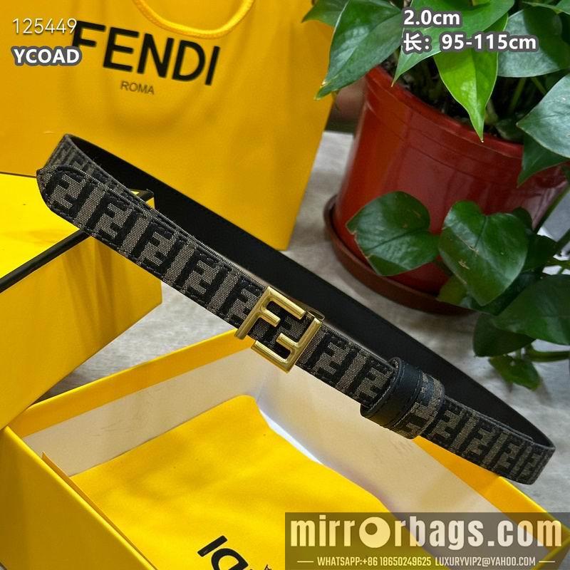 Fendi belt 20mmX95-115cm 8L13