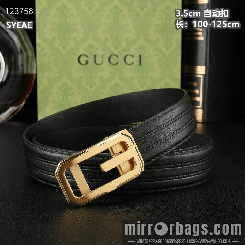 Gucci belt 35mmX100-125cm 8L52
