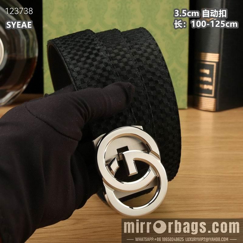 Gucci belt 35mmX100-125cm 8L60