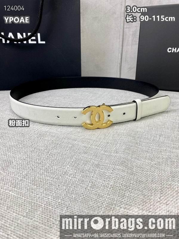 Chanel belt 30mmX90-115cm 8L09
