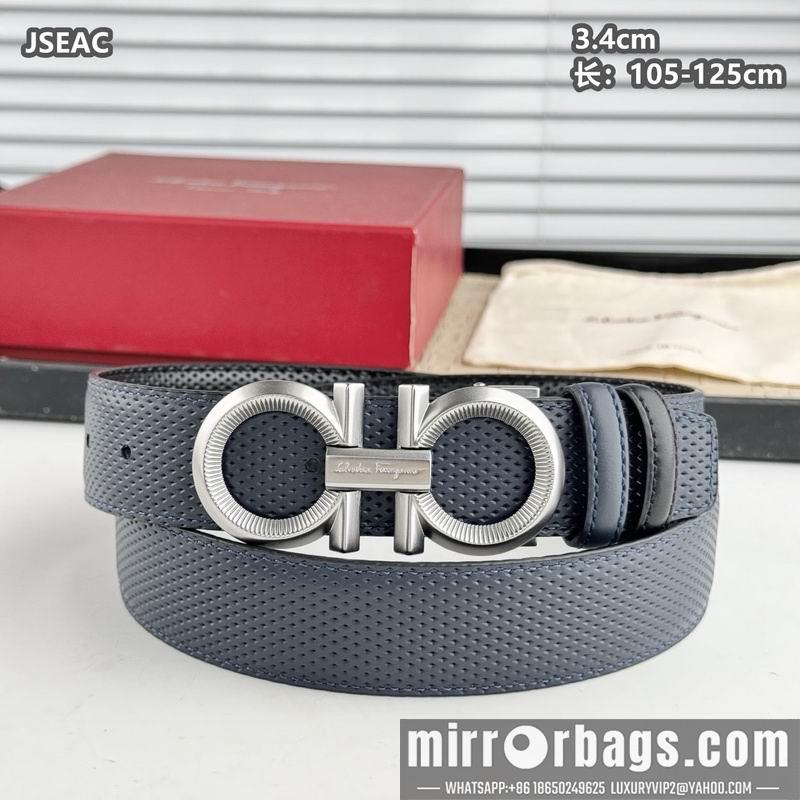 Ferragamo belt 34mmX105-125cm 8L15