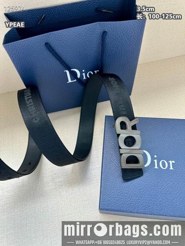 Dior belt 35mmX100-125cm 8L29
