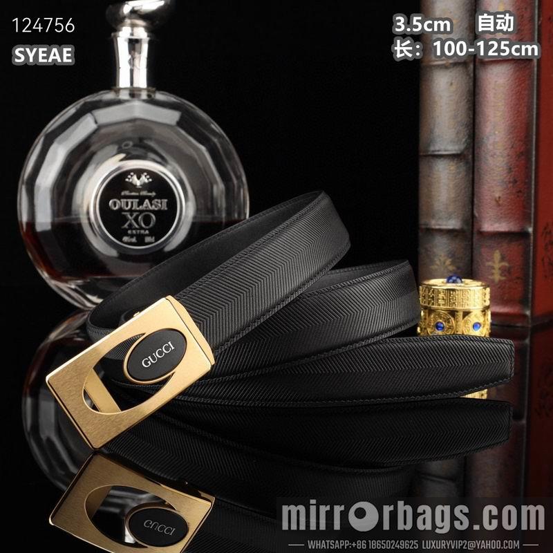 Gucci belt 35mmX100-125cm 8L22