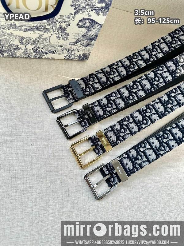 Dior belt 35mmX95-125cm 8L39