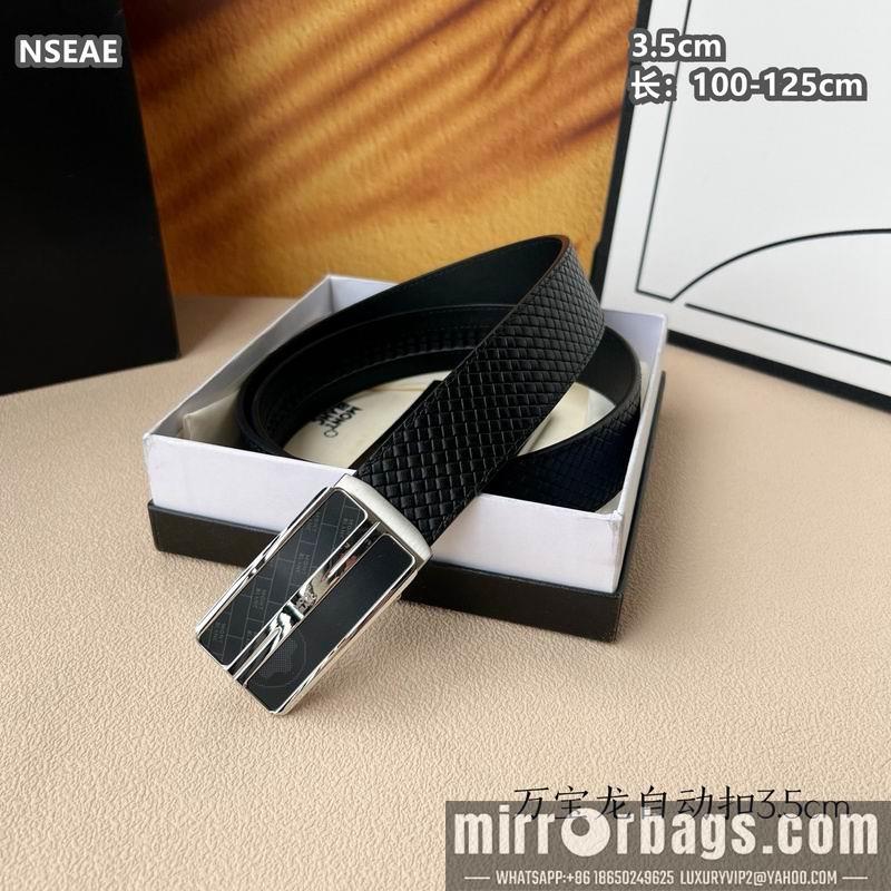 Montlanc belt 35mmX100-125cm 8L67