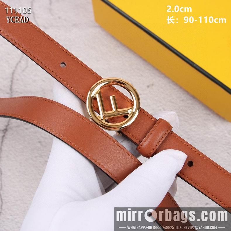 Fendi Belt 20mmX90-110cm 8L02
