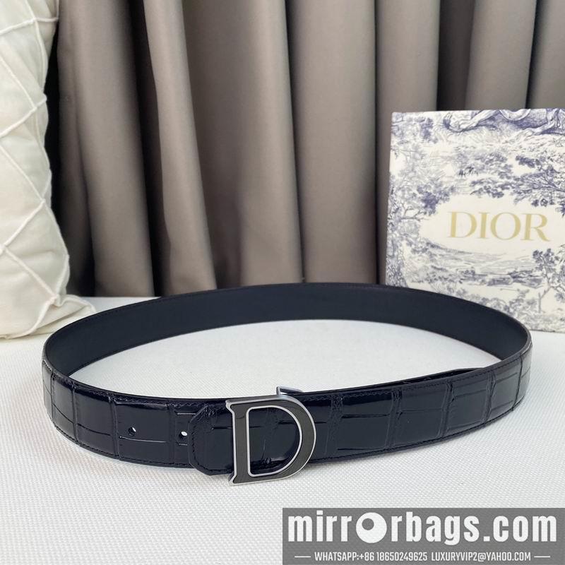Dior belt 35mmX95-125cm 7D19