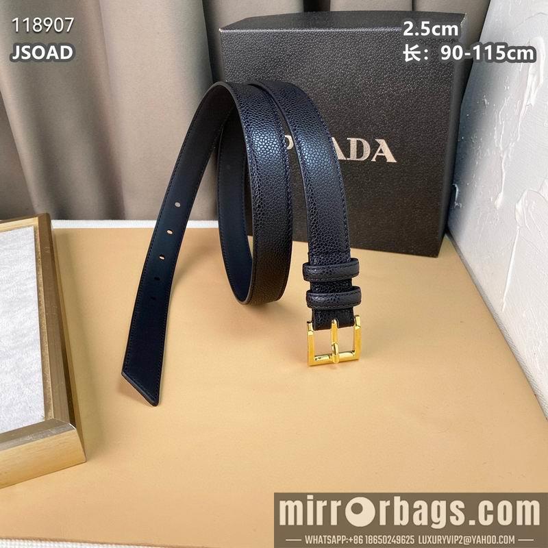 Prada belt 25mmX90-115cm 8L040802